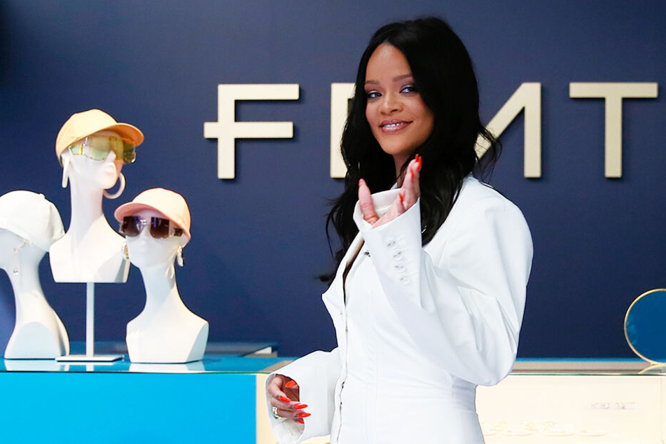 Rihanna im Mai diesen Jahres, als sie ihre erste Modelinie präsentierte.
