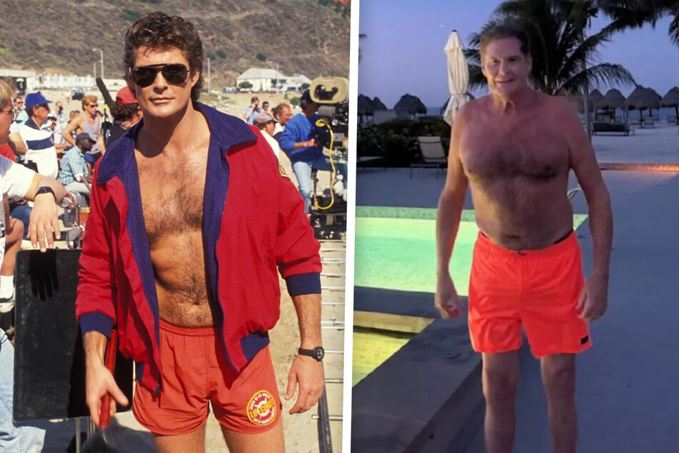 Nach Rollator-Fotos: David Hasselhoff schlüpft wieder in Baywatch-Badehose