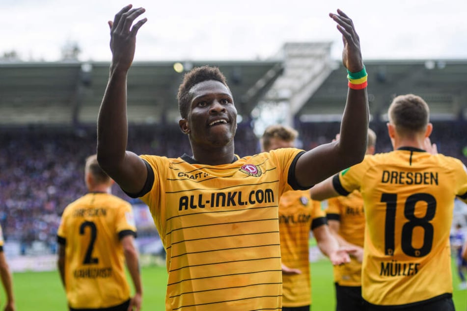 Traf bisher sechsmal und ist bester Dynamo-Schütze: Moussa Koné.