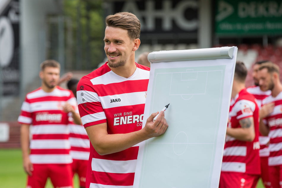 Matthias Rahn (heute 36) beendete einst seine Spielerkarriere in Cottbus, wurde anschließend Nachwuchsleiter. (Archivfoto)