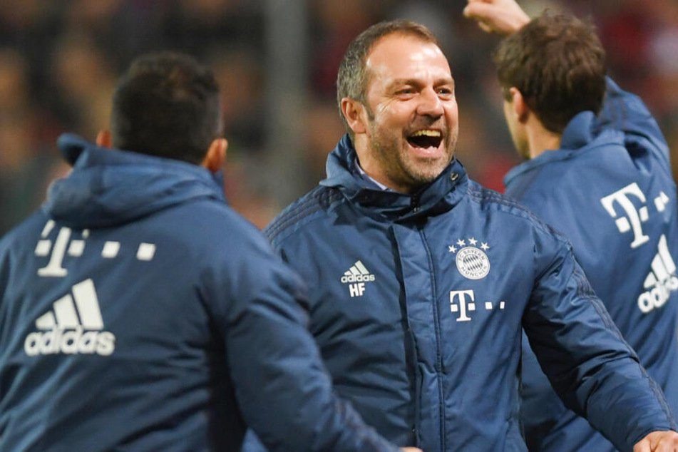 Job gesichert: Hansi Flick bleibt bis Saisonende Cheftrainer der Bayern. (Archiv)