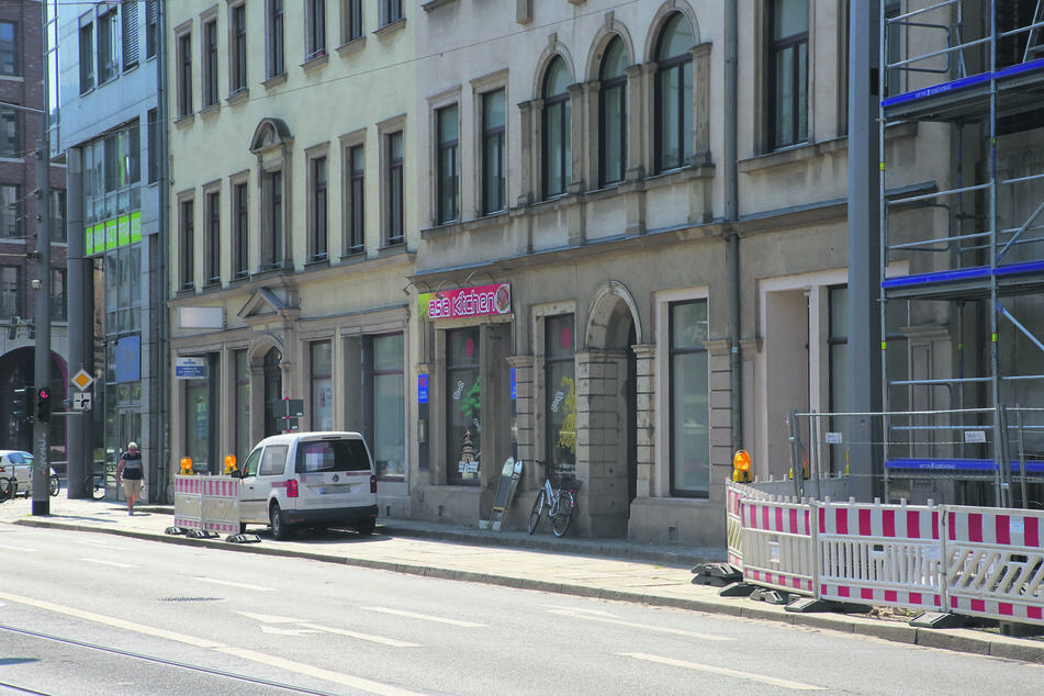 Vor dem Gebäude an der Schweriner Straße parkte im November ein Transporter auf der Straße. Daraufhin kam es zum Knatsch, der vorm Strafrichter endete.