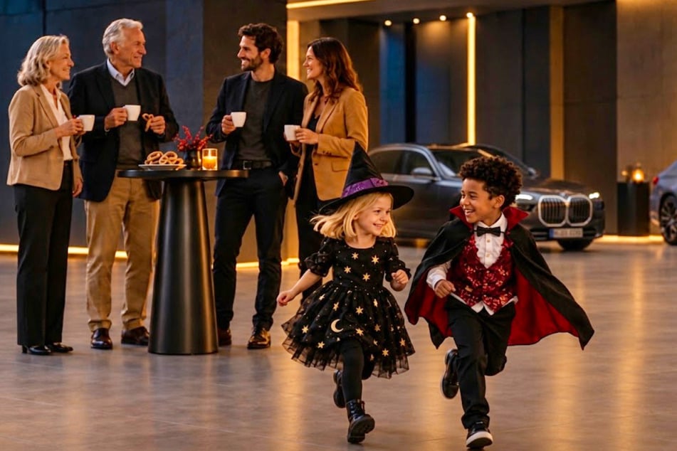 Entdeckt den BMW i3 und BMW X5 beim BMW Halloween Family Day.