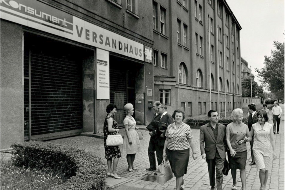 Bis in die 1970er-Jahre war die Kauffahrtei Sitz des DDR-Versandhauses "Konsument".