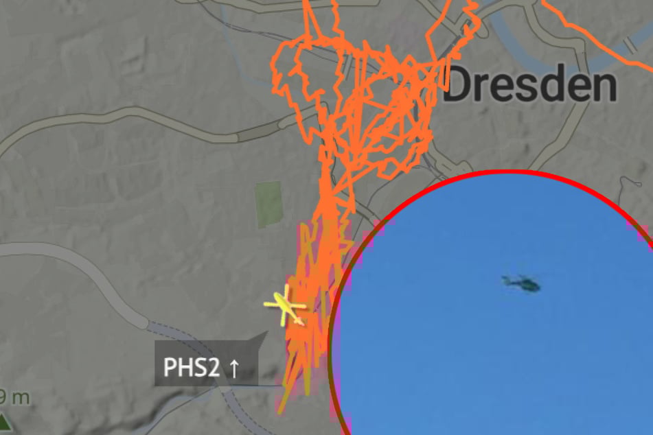 Polizei-Hubschrauber kreist wieder über Dresden: Das ist der Grund