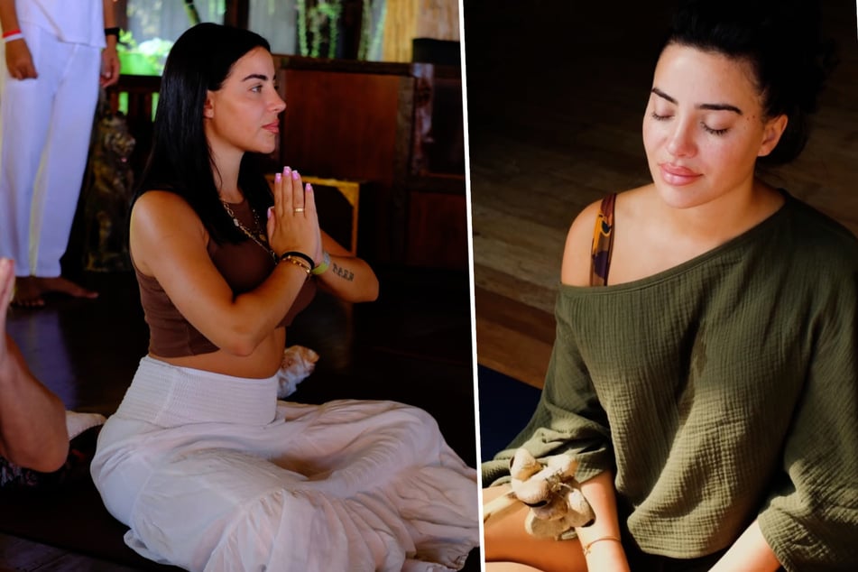 Leyla Heiter (30) hatte sich für gut drei Wochen auf Bali zu ihrem Mental Coach begeben.