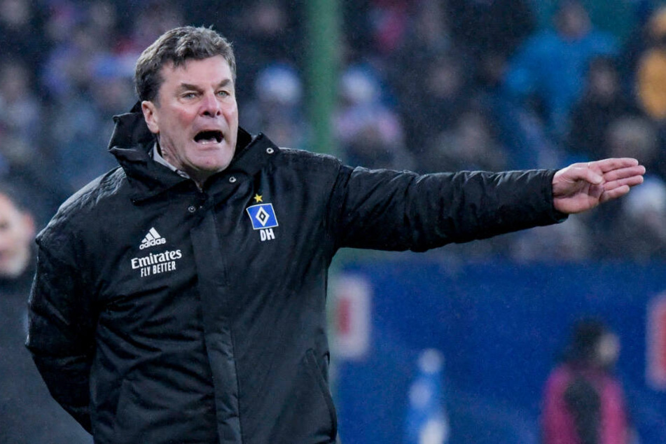 Dieter Hecking trieb sein Team immer wieder an.