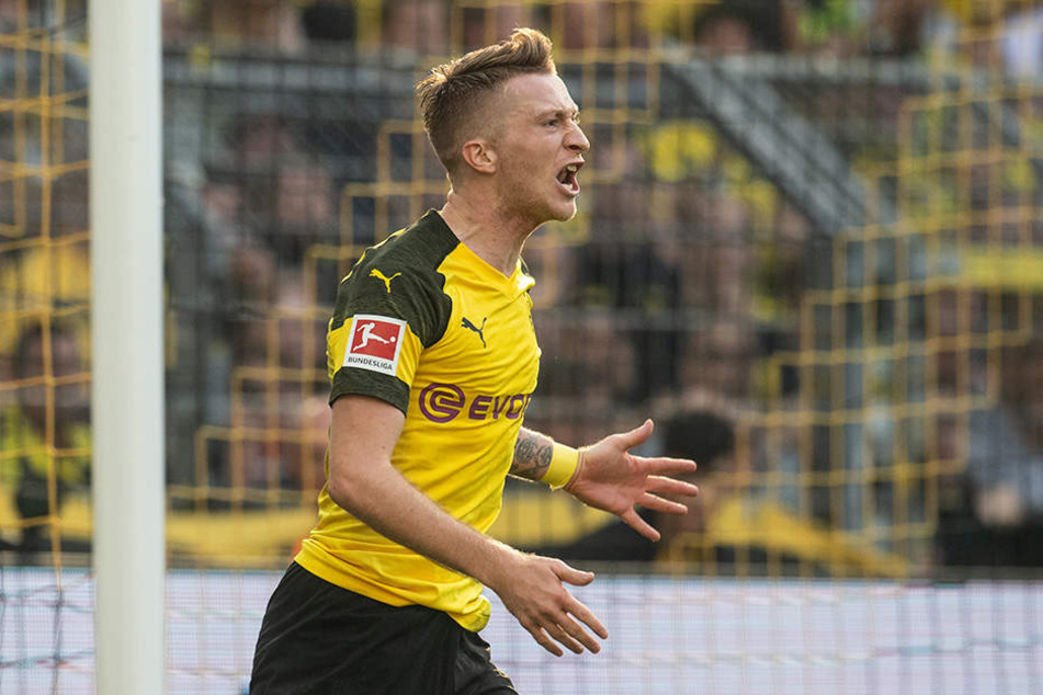 Marco Reus hat auch sportlich momentan jede Menge Grund zum Jubeln.