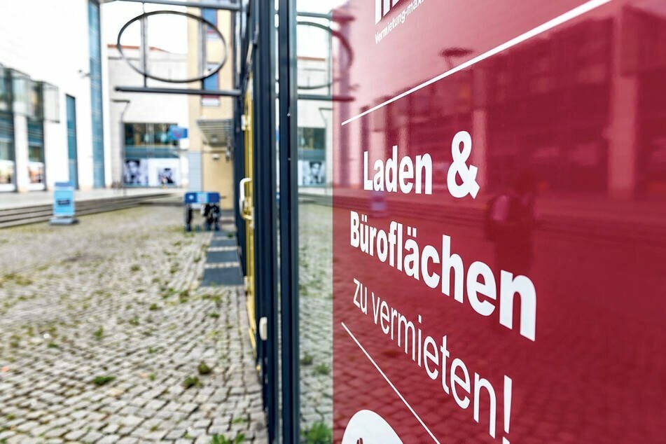 Zum ersten Mal seit 2007 ging die Verkaufsfläche in der City zurück.