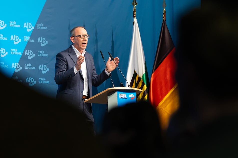 AfD-Fraktionschef Jörg Urban (60) wirft Union und SPD Wahlbetrug vor. (Archivbild)