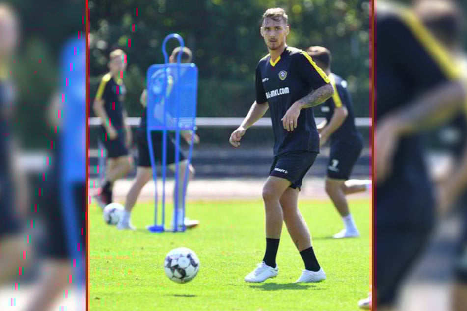 Am Dienstag absolvierte Linus Wahlqvist seine erste Trainingseinheit mit Dynamo.