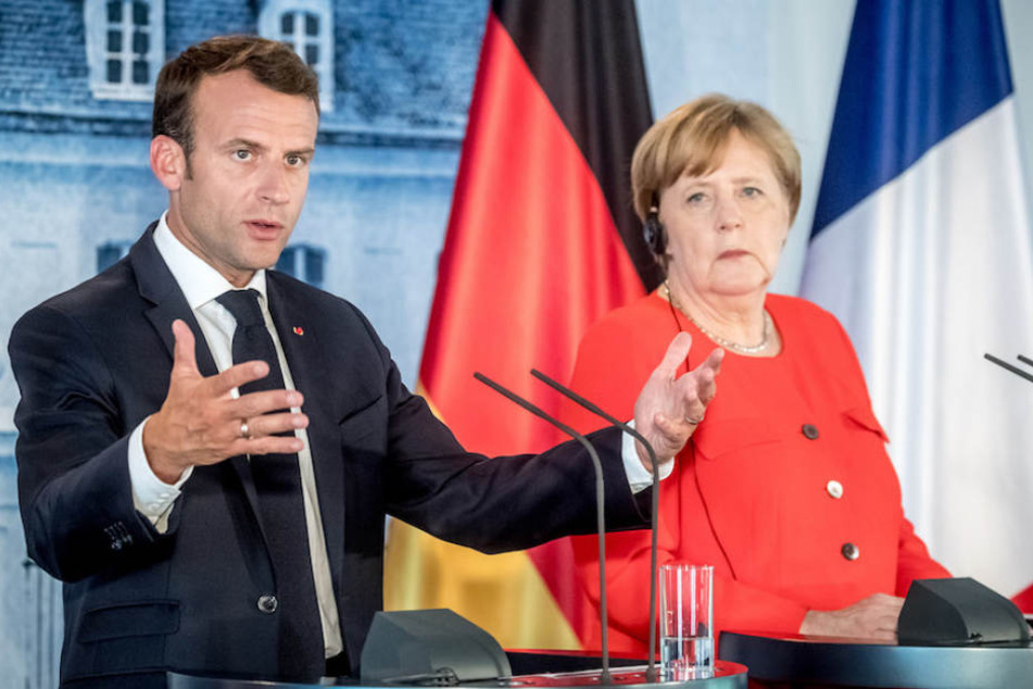 Kanzlerin Angela Merkel (63, CDU) und Frankreichs Staatspräsident Emmanuel Macron (40) forcieren die Digitalsteuer.