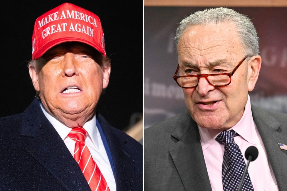 Chuck Schumer dragged for hawkish post attacking "TACO Trump" over Iran nuclear deal