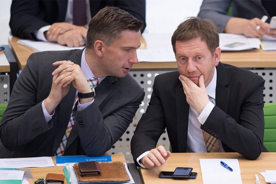 Martin Dulig (links) und Michael Kretschmer können gut miteinander, auch wenn die Große Koalition sicher für beide keine Liebesheirat war. Beide Politiker gelten als extrem fleißig, bloß: Das Glück des Tüchtigen lässt hier wie dort noch auf sich warten.