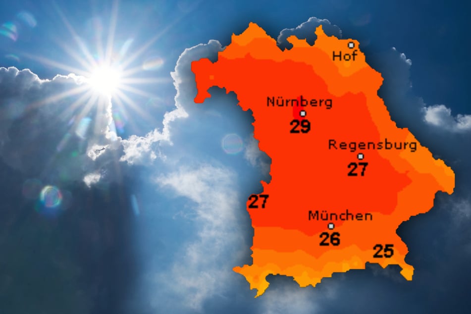 Das Wetter in Bayern spielt am Wochenende nur teilweise mit.