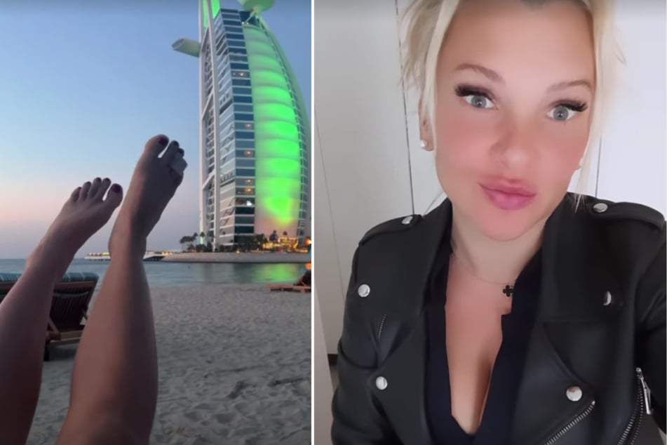 Evelyn Burdecki (34) ist nach ihrem Dubai-Urlaub wieder in Deutschland gelandet.