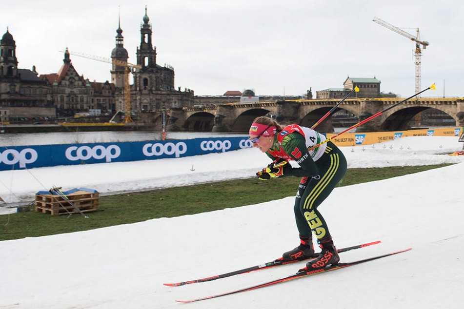 Antonia Fräbel startet für Deutschland beim Langlauf-Weltcup an diesem Wochenende in Dresden. Solche Events helfen auch den Wirten.