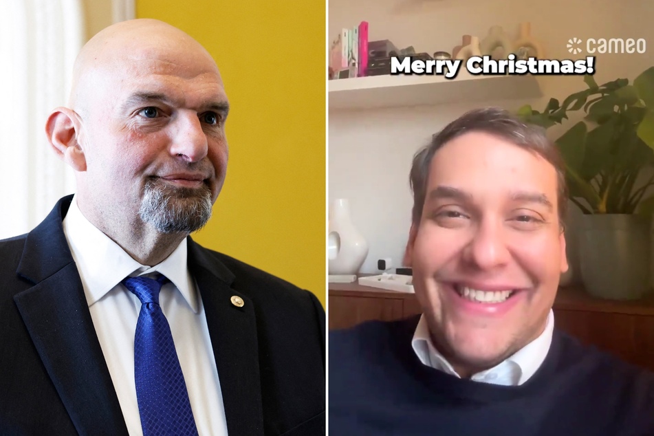 George Santos epically trolled by John Fetterman after joining Cameo