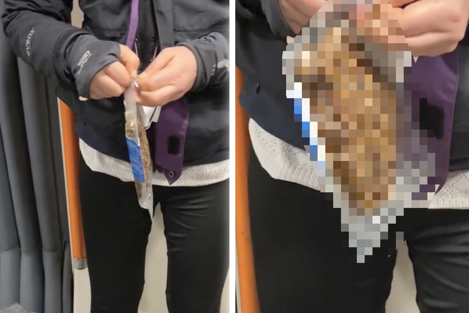 Mitten in der U-Bahn: Fahrgast holt skurrile Mahlzeit aus seiner Tasche