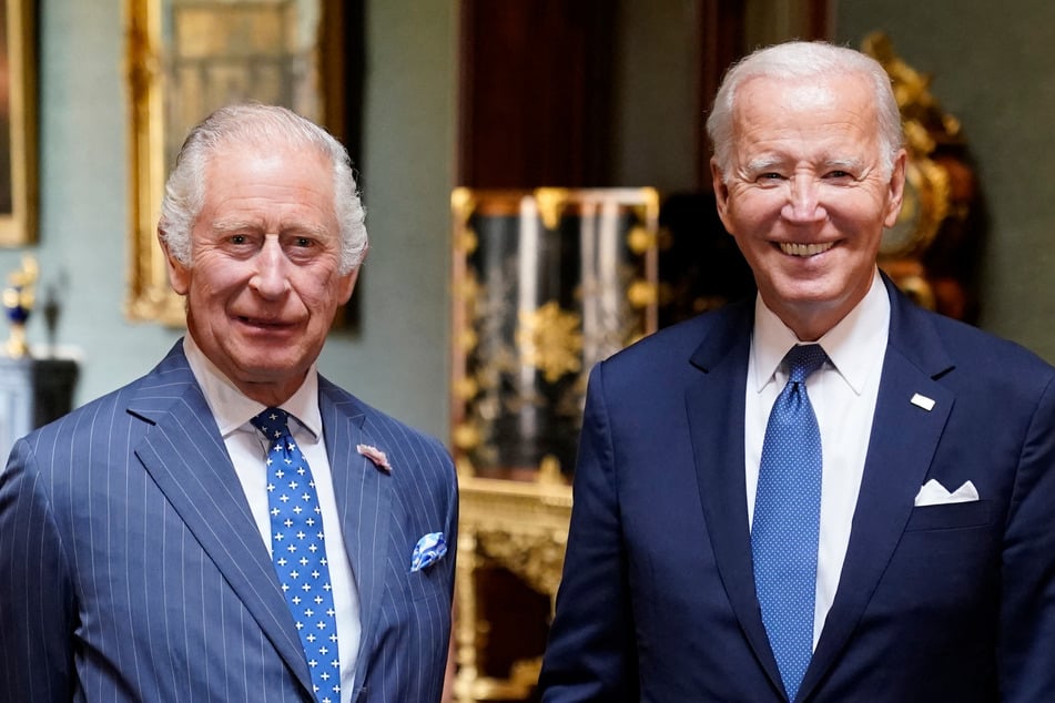In July 2023, Joe Biden (r.) had tea with King Charles at Windsor Castle, with a palace spokesperson describing the meeting as "extremely cordial."