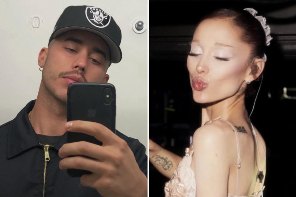 Ariana Grande (r.) and her ex Ricky Alvarez (l.) went grocery shopping together over the weekend, and now everyone's convinced they're back together.
