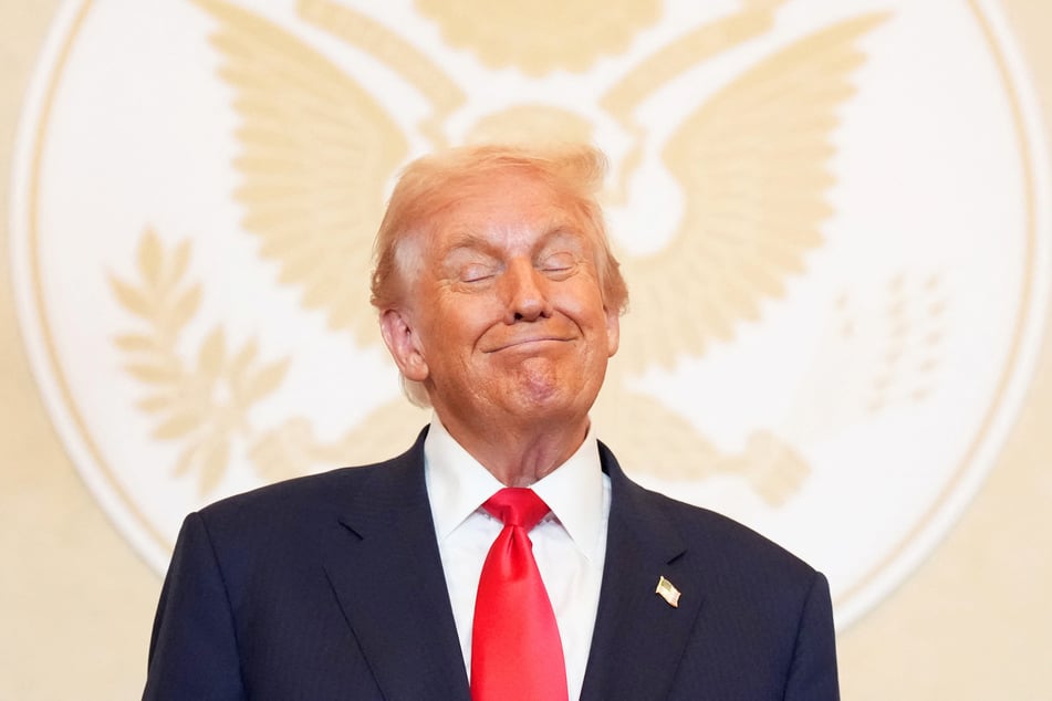 In an unaired clip from his recent interview with 60 Minutes, Donald Trump bragged about making millions from suing the show's parent company.