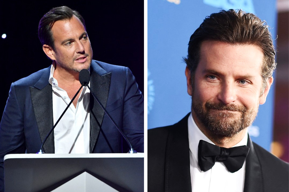 Bradley Cooper (r.) shared in a recent interview how fellow actor Will Arnett (l.) helped him get sober.