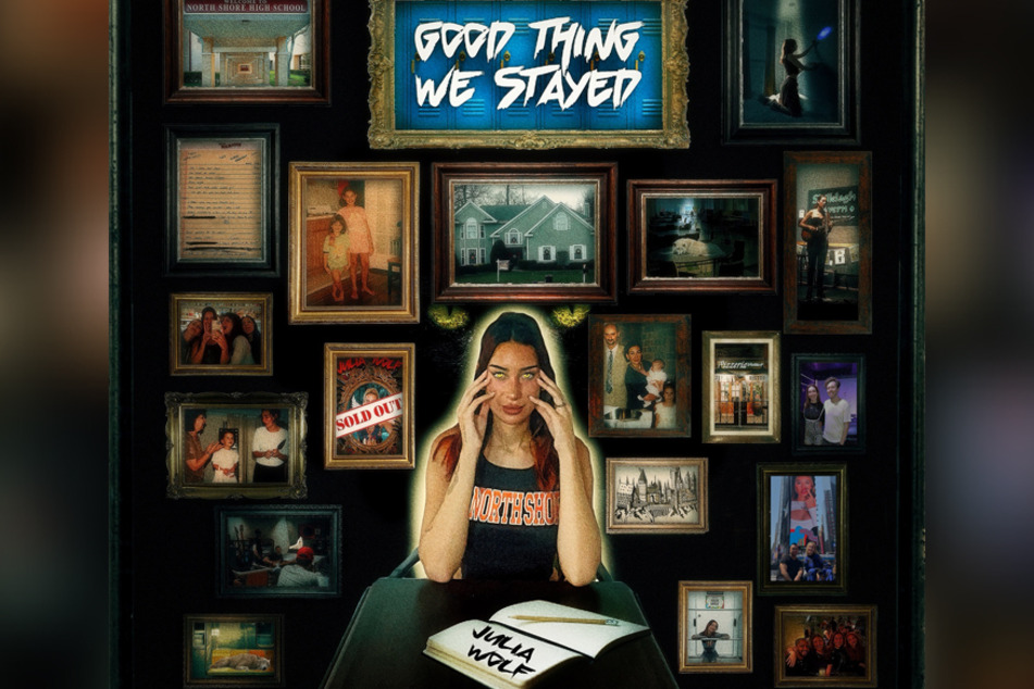 Julia Wolf's debut album, Good Thing We Stayed, is dropping on Friday.