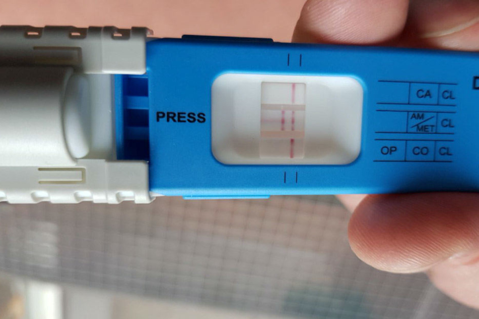 Ein Drogentest schlug positiv auf Amphetamine an.