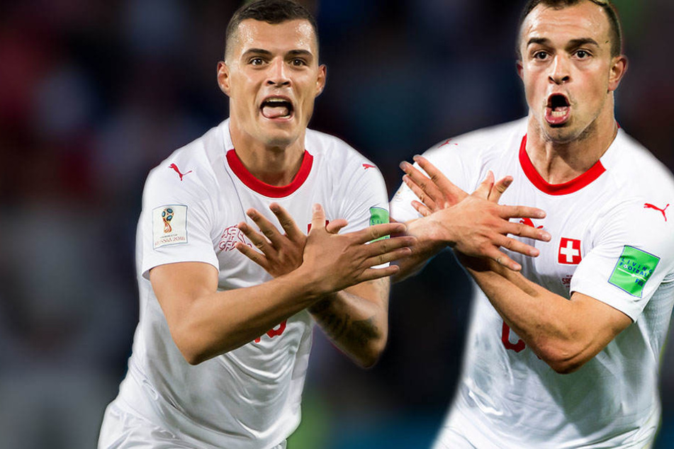 Mega-Eklat bei Schweizer Torjubel nach Sieg gegen Serbien!