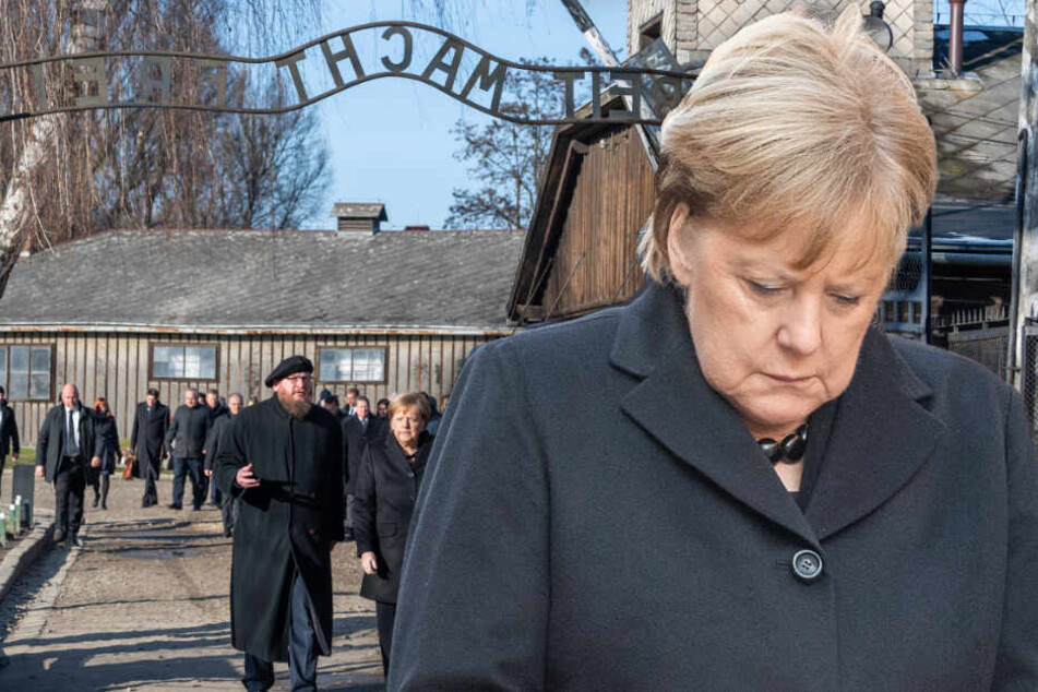 Angela Merkel besucht erstmals KZ Auschwitz