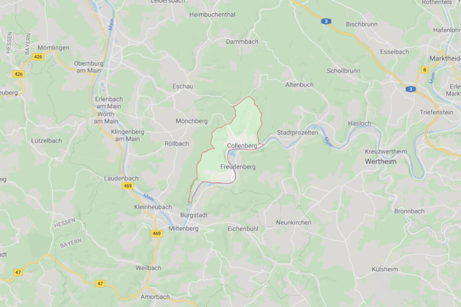 Der Unfall ereignete sich auf einer Bahnstrecke in Collenberg.