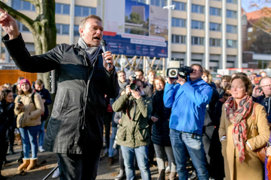 Nach Lucke jetzt Lindner: FDP-Chef hält Vortrag vor der Uni Hamburg