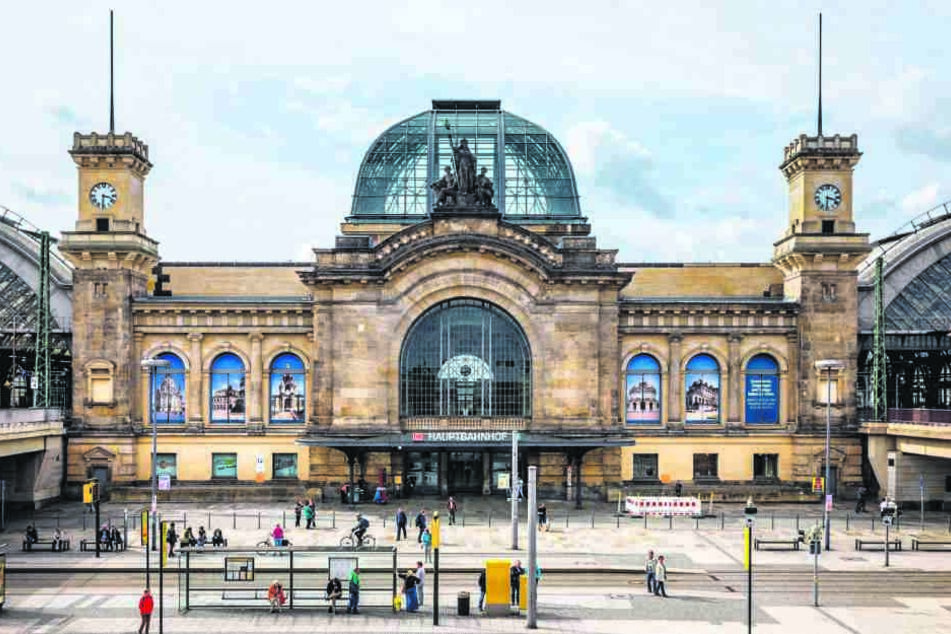 Der Dresdner Hauptbahnhof wird ab 2018 für zwei Jahre zur Baustelle.