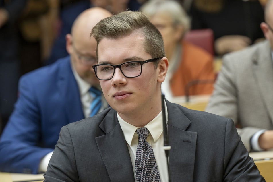 Daniel Halemba (23, AfD) ist der erste Politiker in Bayern, der mit dem "neuen" Ordnungsruf belegt wurde.