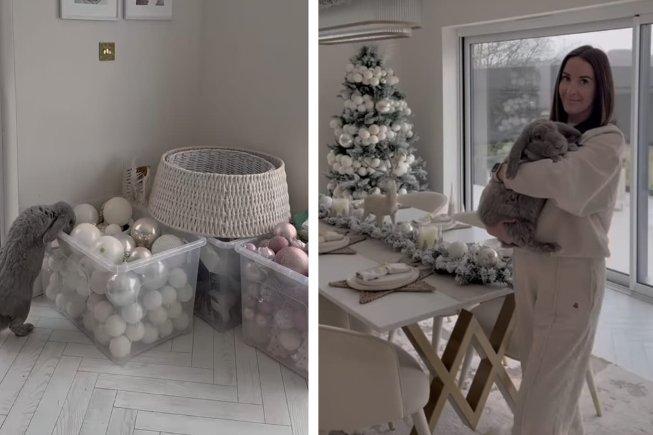 In a video she shared on Instagram, the Brit tells us that Stormi gets really "obsessed" when the Christmas decorations are brought out.