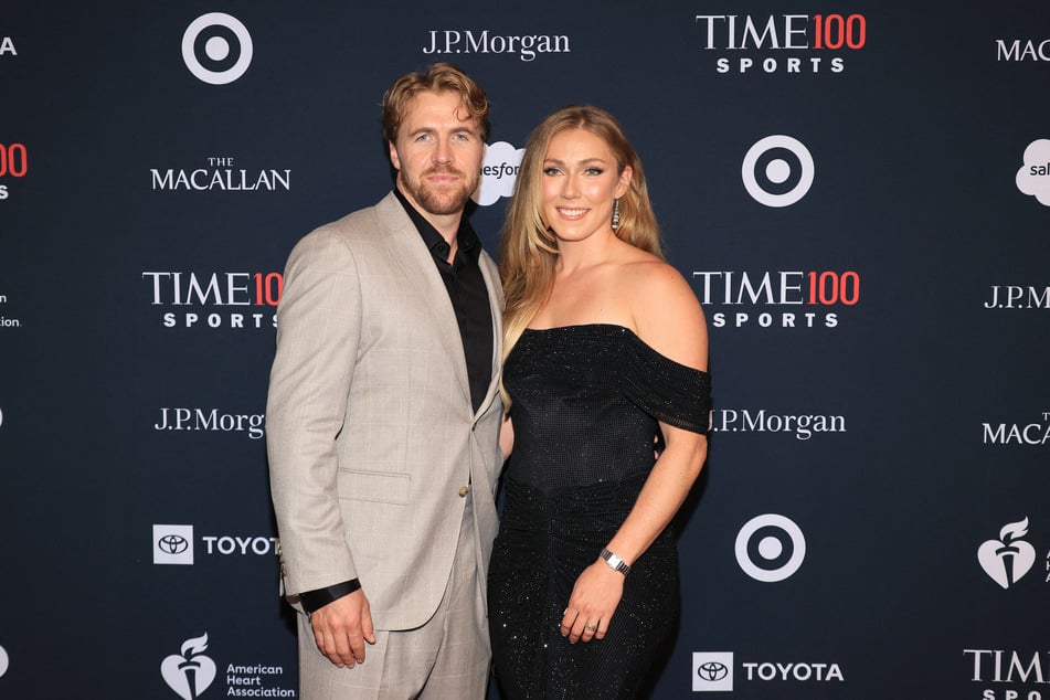 Seit April 2024 ist Aleksander Aamodt Kilde (l.) mit Ski-Kollegin Mikaela Shiffrin (31) verlobt.
