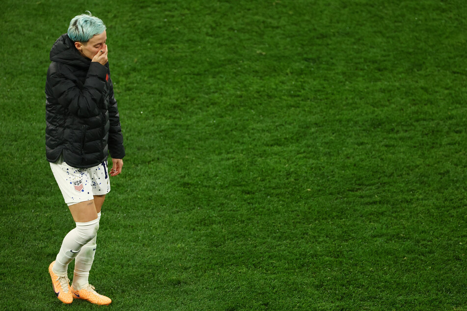 Megan Rapinoe missed a penalty in the shootout and will retire at the end of the season.
