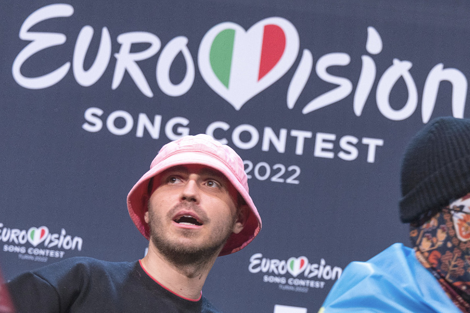 Der Rapper Oleh Psjuk (27) gewann mit seiner Band Kalush Orchestra aus der Ukraine den 66. Eurovision Song Contest (ESC) in Turin.