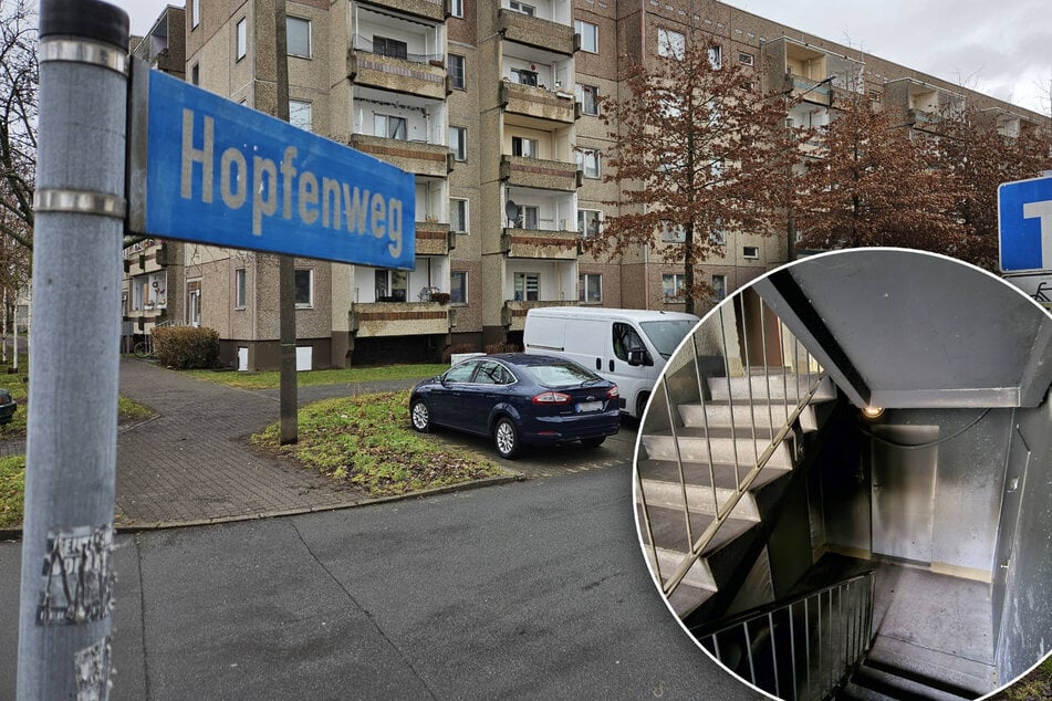 Leipzig: Mitten in der Nacht: Kinderwagen in Leipziger Wohnblock angezündet