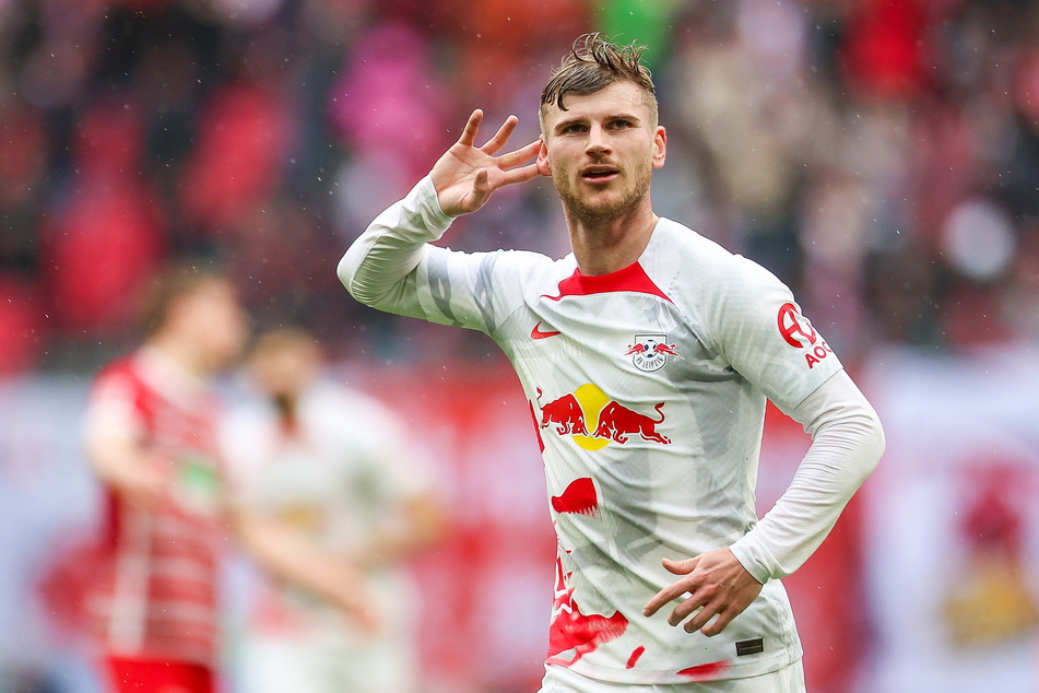 Timo Werner (27) von RB Leipzig blickte am Dienstag beim Sender Sky auf die abgelaufene Bundesligasaison zurück. Dabei übte er auch Selbstkritik an der Leistung der eigenen Mannschaft.