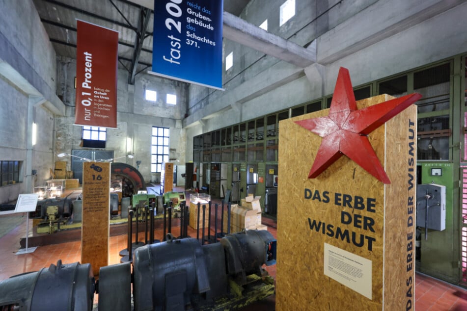 Die Pop-up-Ausstellung im Maschinenhaus auf dem Wismut-Gelände in Hartenstein öffnet am Wochenende für Euch die Türen.