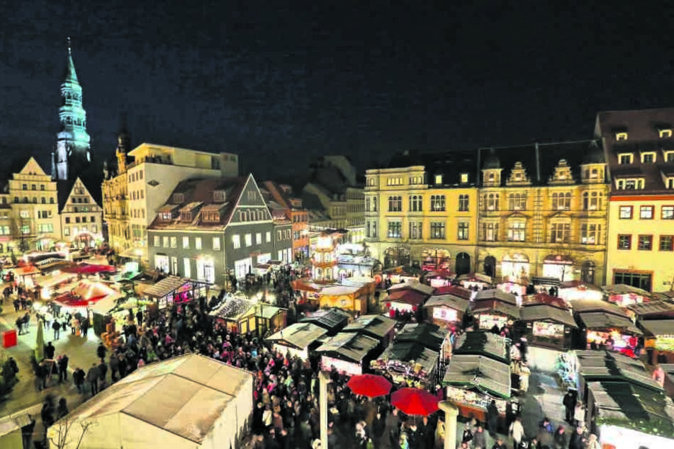 Ein prächtiger Baum soll‘s werden für den Zwickauer Weihnachtsmarkt. Die Abstimmung
startet am Montag.