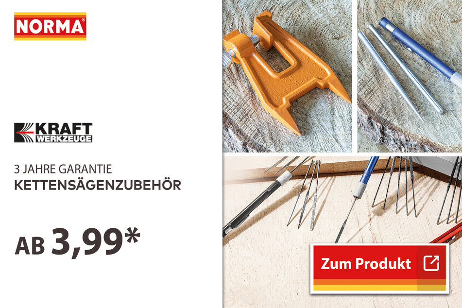 Kettensägenzubehör ab 3,99 Euro