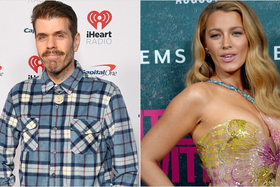 Blake Lively (r.) has alleged that Perez Hilton (l.) made disparaging media content amid her legal battle with Justin Baldoni.