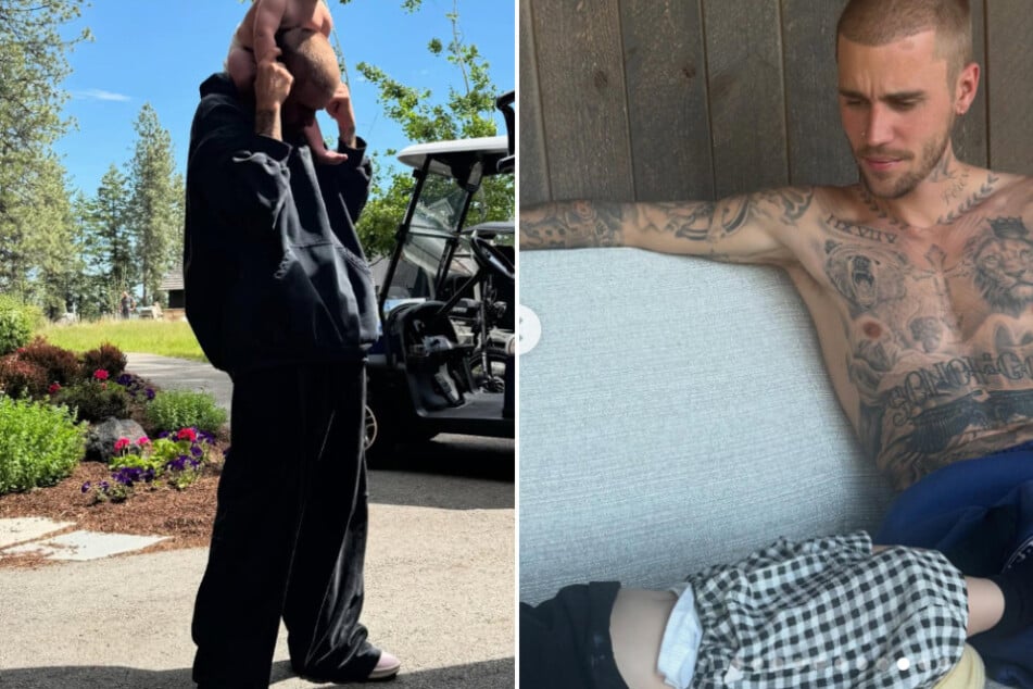 Justin Bieber shares adorable pics of son Jack in vacation photo dump