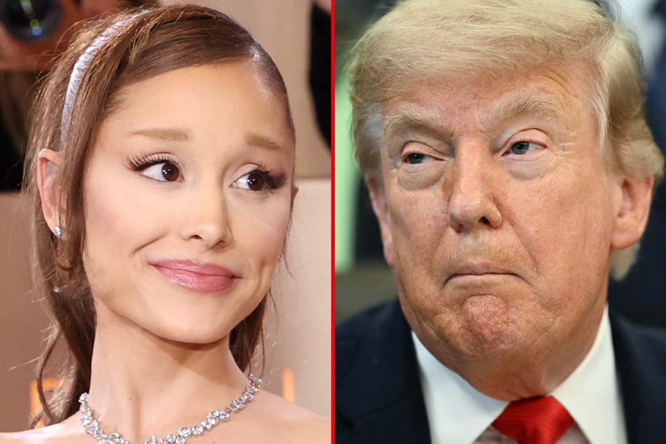 Ariana Grande slammed President Donald Trump's administration for using her music in a "barbaric" anti-migrant video.