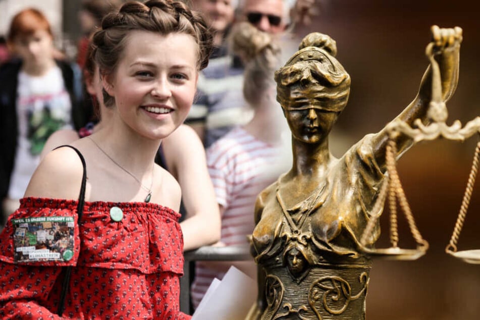 Jeden Freitag gehen junge Menschen auf die Straße um zu demonstrieren, viele versäumen währenddessen den Unterricht. Das könnte nun für manche Folgen haben. Hier zu sehen ist die Aktivistin Clara Meyer (18). (Symbolbild)
