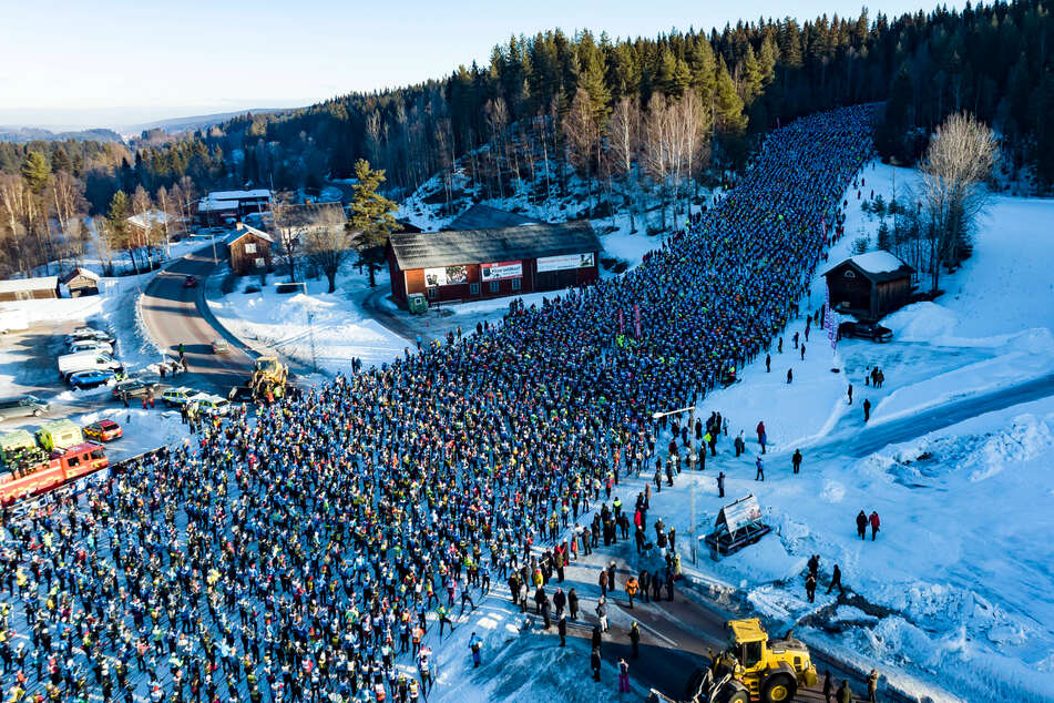 Tausende Langläufer aus aller Welt nehmen jedes Jahr am Wasalauf teil. Das Teilnehmerfeld am Montag zählte insgesamt 3080 Starter.