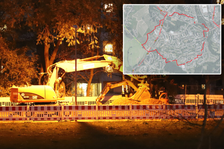 Bombenfund in Chemnitzer Wohngebiet! Etwa 15.000 Menschen von Evakuierung betroffen